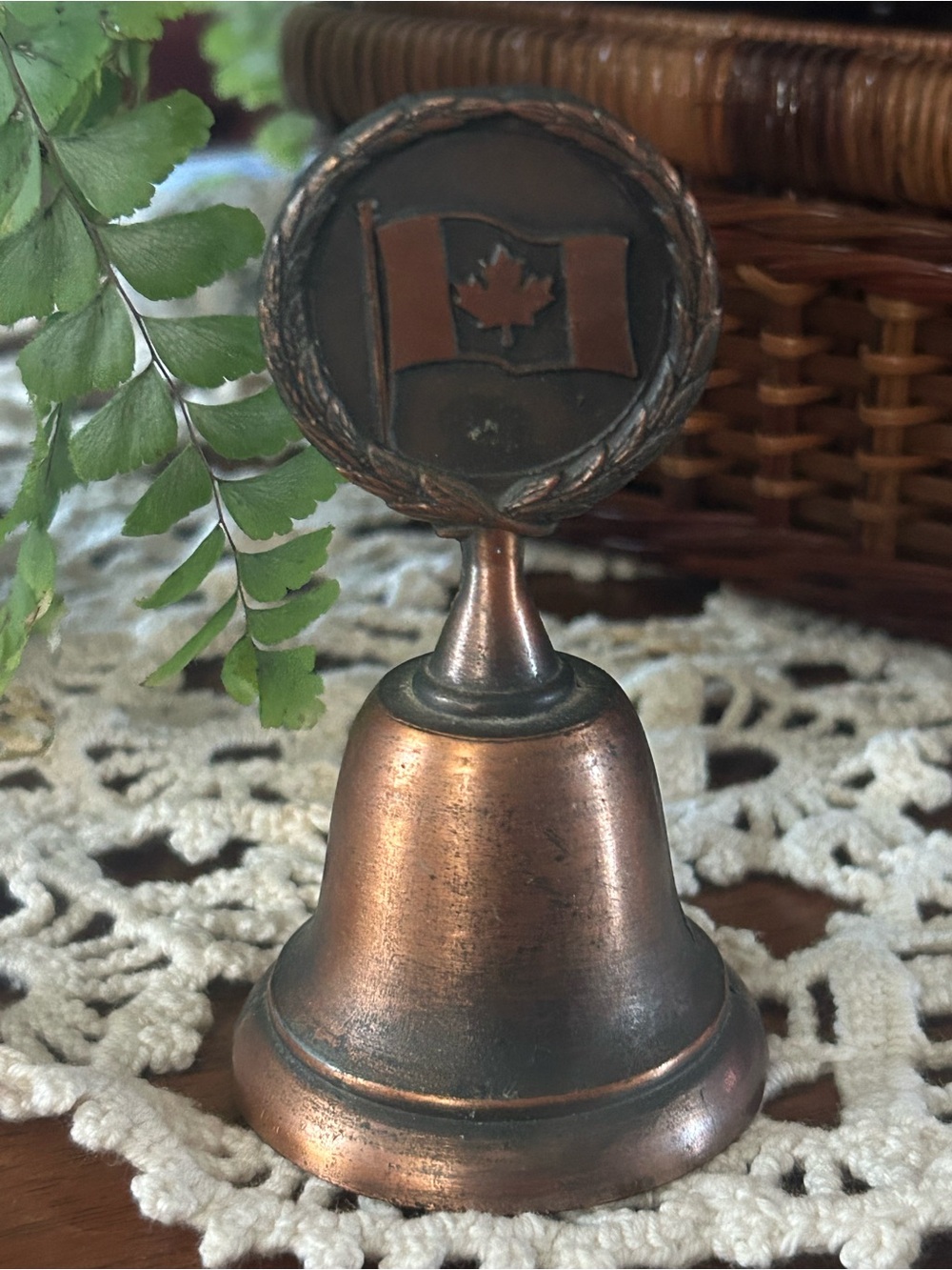 Copper Canadian Flag Bell Niagara Falls